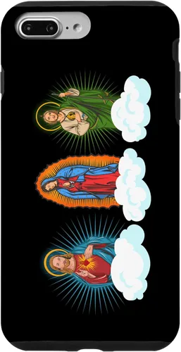 Miniatura 12 de iPhone 11 Pro Max Jesús, Virgen María y San Judas Tadeo En Nubes Caso