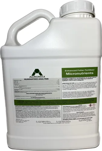 Micronutrientes (1 galón) por AGROMAX - Fertilizante líquido (fertilizante para plantas, fertilizante para césped y césped, multiusos con hierro