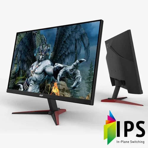 Miniatura 3 de acer Nitro VG240Y Pbiip - Monitor de juegos IPS Full HD (1920 x 1080) de 23.8 pulgadas con tecnología AMD Radeon FreeSync, Zero Frame, 144Hz, 1ms