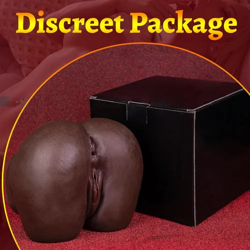 Miniatura 11 de Hipgaga Muñeca Sexual Negra Masturbador Masculino Muñeca Realista de Bolsillo Juguetes para Adultos, 20 Lb Muñecas Sexuales de Tamaño Completo