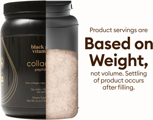 Miniatura 2 de Black Girl Vitamins Péptidos de colágeno en polvo - Colágeno para la piel, el cabello y las uñas - Polvo de colágeno hidrolizado sin sabor, libre