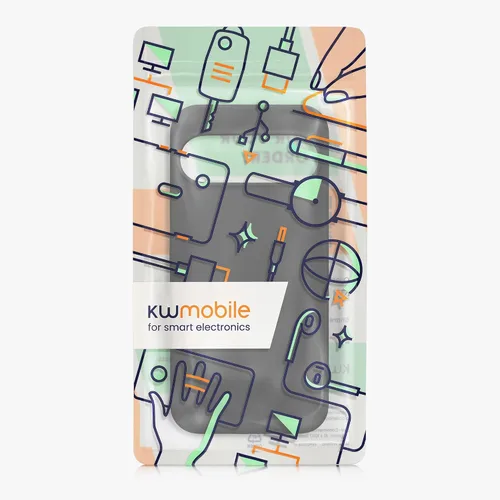 Miniatura 319 de kwmobile Funda Compatible con Google Pixel 6 Pro - Funda de teléfono de silicona TPU con acabado suave - Azul Arrecife