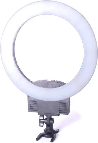 Miniatura 5 de Kaezi LED240 v2 - Anillo de luz LED bicolor de 12 pulgadas, 36 W, 240 unidades, 3000 K-6000 K, fotografía regulable para cámara fotográfica y video