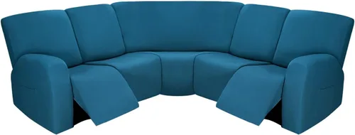 Miniatura 12 de PureFit - Funda para consola reclinable para fundas de sofá reclinable, fundas deslizantes súper elásticas para la parte media del sofá reclinable