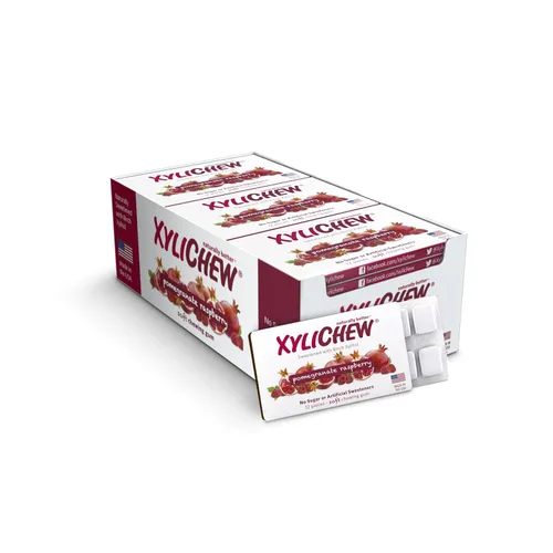 Miniatura 22 de Xylichew - Botes de goma de mascar 100% xilitol, sin OMG, gluten, aspartame y goma sin azúcar, cuidado bucal natural, alivia el mal aliento