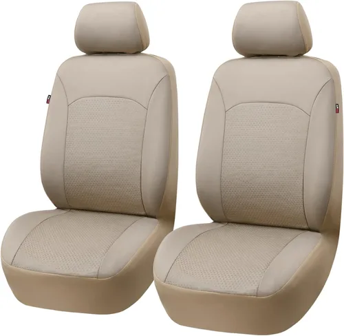 Miniatura 35 de Flying Banner Fundas de asiento de coche, asientos delanteros, asiento trasero, poliéster, protectores de asiento de automóvil, instalaciones Negro
