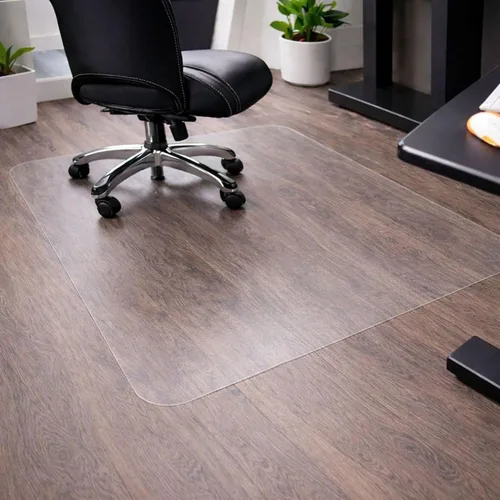 Miniatura 2 de Marvelux Tapete de policarbonato resistente para silla de oficina para suelos de madera dura, 36 x 48 pulgadas, protector de suelo duro