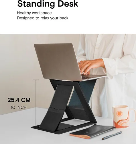 Miniatura 3 de MOFT Soporte Plegable para Laptop y Escritorio Portátil, Escritorio Mini para Computadora Portátil para Viaje y Oficina en Casa, Diseño Ergonómico