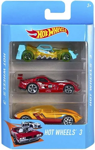 Miniatura 5 de Hot Wheels K5904 Hot Wheels Basic Car Surtido de 3