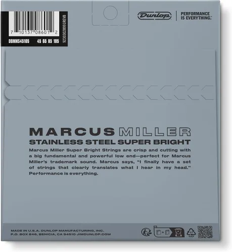 Miniatura 6 de Jim Dunlop Cuerdas para bajo Marcus Miller Super Bright™