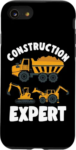 Miniatura 18 de iPhone 13 Pro Max Truck Construction Expert Excavator Digger para niño pequeño caso