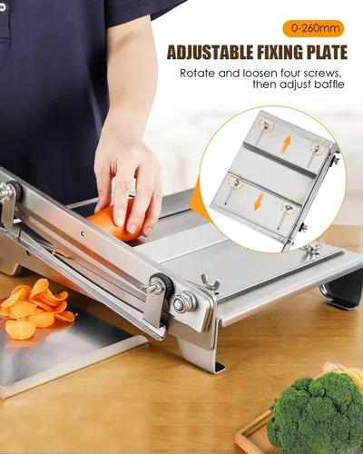 Miniatura 4 de CGOLDENWALL Cortador manual de costillas de 2 cuchillas, cortador de carne de hueso duro de acero inoxidable, cortador de carne de ternera