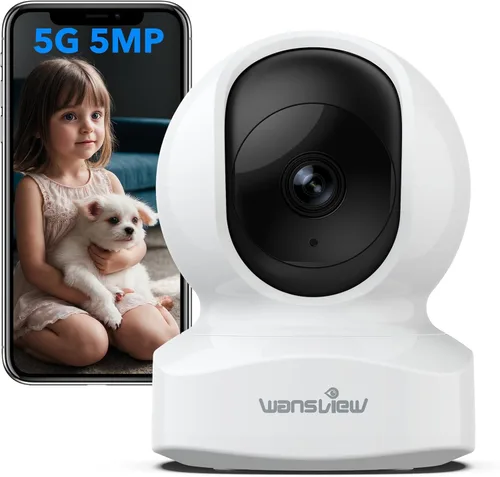 Miniatura 8 de Wansview Cámara de seguridad inalámbrica 1080P HD Wansview, WiFi Home cámara interior para bebé/ mascota/ niñera, detección de movimiento, 2 vías