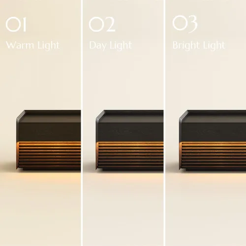 Miniatura 8 de POVISON Soporte de TV moderno de mediados de siglo totalmente ensamblado con luces LED ajustables, consola multimedia de madera, centro