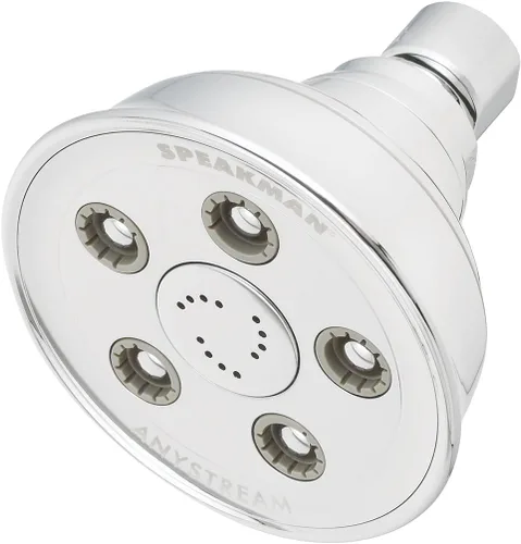 Miniatura 15 de Speakman VS-3014 Caspian Anystream - Cabezal de ducha de mano multifunción, 2.5 GPM, cromo pulido