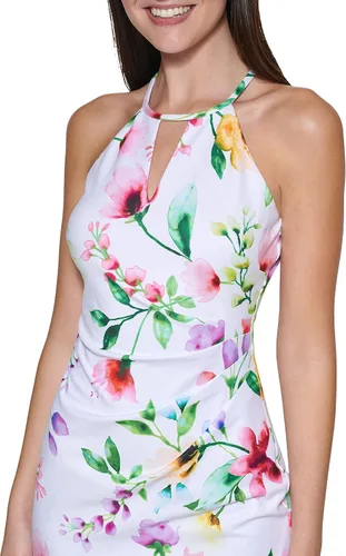 Miniatura 2 de GUESS Vaina halter con estampado floral para mujer