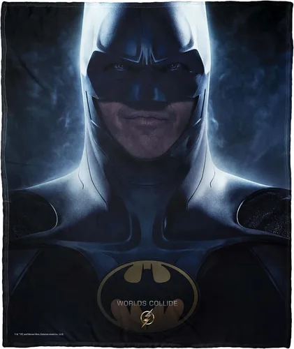 Miniatura 7 de Northwest DC - The Flash - Manta de seda táctil, 50 x 60 pulgadas, Batman y Flash