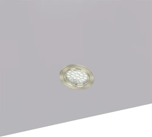Miniatura 4 de Displays2go Escaparate de torre de cristal, 5 estantes ajustables, ruedas, luz LED, plata (153CPLEDSL)