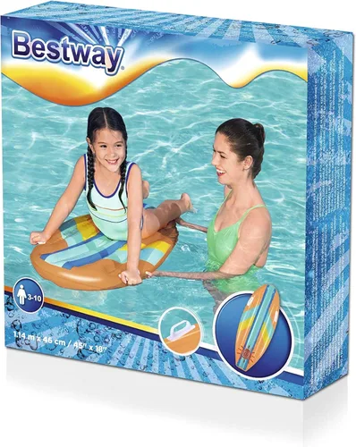 Miniatura 3 de Bestway Wellenreiter in Surfboardform,sorti Sortiert