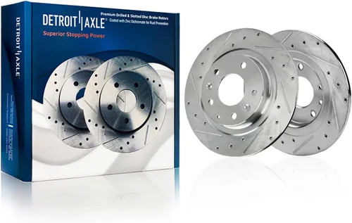 Miniatura 28 de Detroit Axle - Rotores de freno delanteros para Lexus GS350 GS430 GS450h GS460 IS200t IS250 IS300 IS350 Reemplazo de rotores de freno de disco
