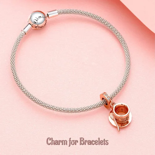 Miniatura 3 de Annmors Dijes de plata de ley 925 para pulseras, collares, cuentas de animales del océano con circonita cúbica 5A, regalo de Navidad para el día