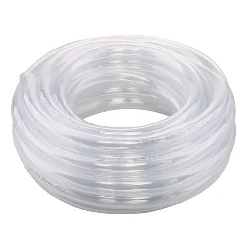 Miniatura 38 de DERNORD Manguera de vinilo flexible transparente de PVC, 1/4" DI X 3/8" DE, 100 pies de largo, para uso alimentario