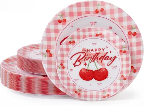 Miniatura 9 de Liacere 100 platos de plástico negro, platos desechables resistentes, platos negros y dorados, incluye platos para cena/postre para bodas, fiestas