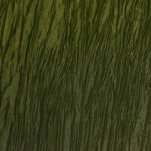 Miniatura 2 de Ultimate Textile Delano - Mantel cuadrado de tafetán arrugado, 72.0 x 72.0 in, color verde musgo