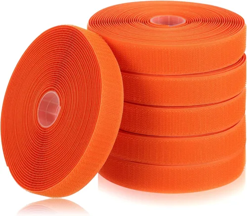Miniatura 14 de Zonon 6 rollos de tiras marcadoras de alfombra, cinta de suelo para aula, marcadores de alfombra de nailon para suministros escolares, alfombra