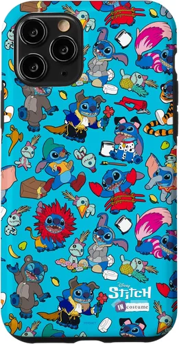 Miniatura 27 de iPhone 16 Disney 100 Stitch in Costume Disney Characters and Scrump Case