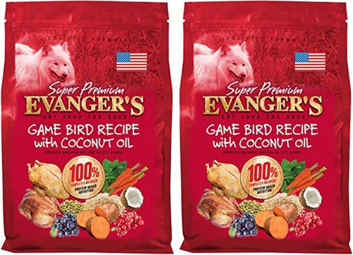 Miniatura 15 de Evanger's Pollo sin granos con batata y calabaza alimento seco para perros – 4.4 libras – Pollo fresco deshuesado, probióticos, omegas 3 y 6, sin