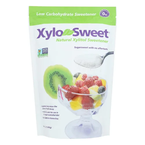 Miniatura 14 de Xlear XyloSweet Edulcorante de Xilitol de Origen Vegetal - Sustituto de Azúcar Natural Puro, Gránulos, Sin OMG, Sin Gluten, Bolsa de 1 Libra