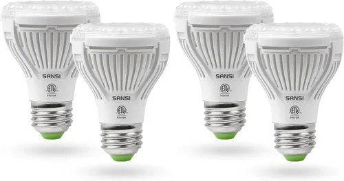 Miniatura 7 de SANSI Bombilla LED de cultivo para semillas y verdes, espectro completo de 10 W (equivalente a 150 vatios) con lente óptica para plantas