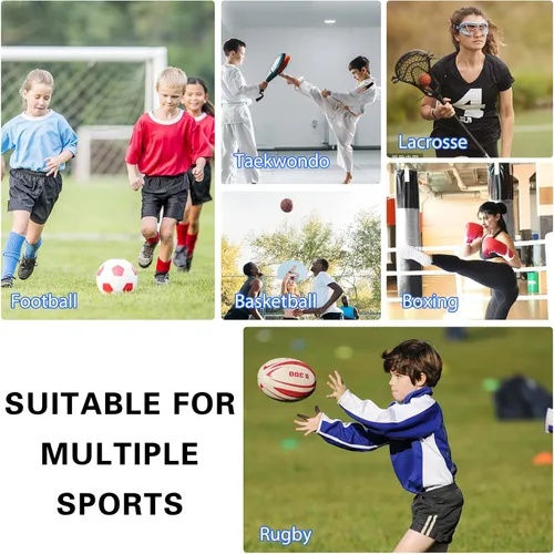 Miniatura 3 de 4 protectores bucales deportivos para adultos y jóvenes, boquilla, protección de dientes, para boxeo, artes marciales y todos los deportes