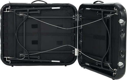 Miniatura 11 de Master Massage StratoMaster LX - Mesa de masaje portátil de aluminio ultraligera de 30 pulgadas, cama de tatuaje, mesas de pestañas, color negro