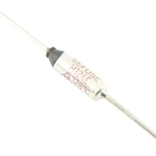 Fusible Térmico SFH124E 128C 128 Celsius Grado TF Cutoff 10A 250V SF Temperatura Axial Lead Links