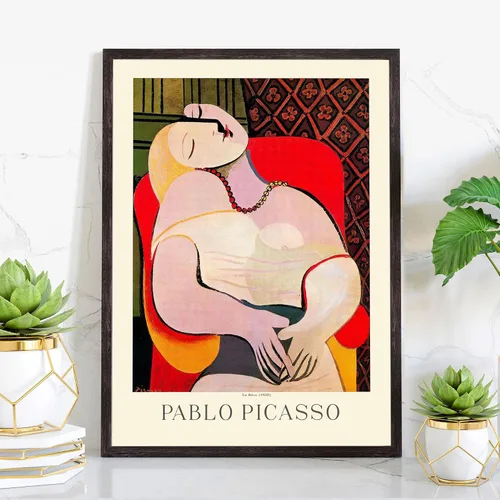Miniatura 10 de Póster de Pablo Picasso, impresiones de Pablo Picasso, póster de exposición de galería de museo, pinturas de Pablo Picasso, obras de arte de Pablo