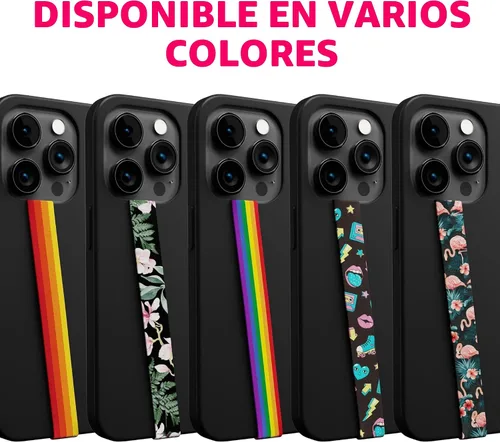 Miniatura 8 de Phone Loops: Agarre de teléfono no elástico, correa para teléfono, soporte de teléfono para la mano - Pequeño, ligero y discreto soporte de teléfono