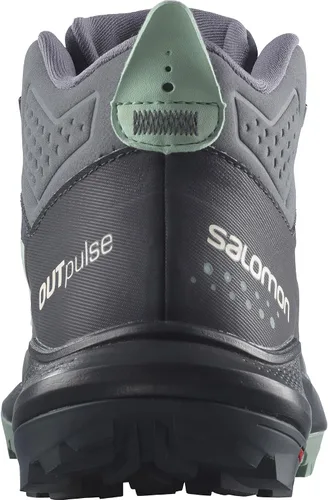 Miniatura 3 de Salomon Outpulse Mid Gore-Tex - Zapatos de senderismo para mujer, Gris