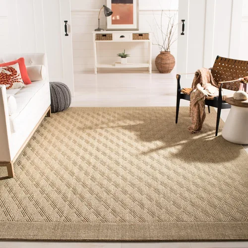 Miniatura 15 de SAFAVIEH Palm Beach Collection - Alfombra decorativa de 2 x 3 pies, diseño de ceniza, sisal y yute, ideal para zonas de alto tráfico en entrada