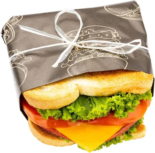 Restaurantware Hojas de pastelería de 12 x 12 pulgadas, 500 papeles de regalo duraderos para sándwiches, papel kraft resistente a la grasa para