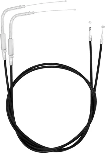 Miniatura 10 de Cable de Acelerador para Motocicleta Compatible con Harley Sportster Iron XL 883 1200 Dyna Softail Road King (Tamaño: 35.43 pulgadas)