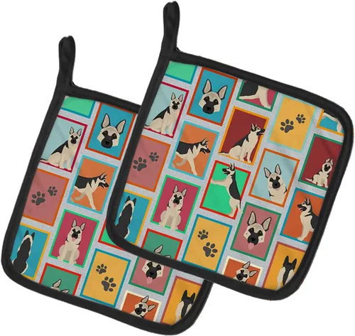 Miniatura 43 de Caroline's Treasures MLM1149PTHD - Juego de soportes para ollas de cocina resistentes al calor, almohadillas calientes para horno para cocinar