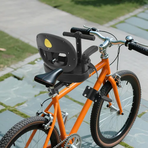 Miniatura 4 de Asiento de bicicleta para niños, asiento delantero de bicicleta para niños, asiento de bicicleta con rotación de 360° y reposabrazos ajustables