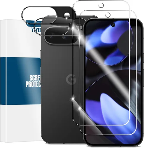 Miniatura 17 de Protector de pantalla para Google Pixel 6 5G + protectores de lente de cámara, [2+2 unidades] Protector de pantalla de vidrio templado de cobertura