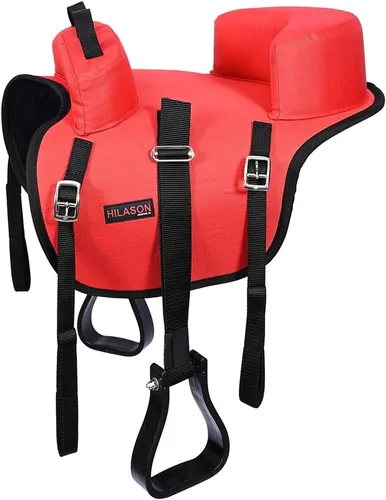 Miniatura 11 de HILASON Western Horse - Asiento para niños, diseño clásico compatible con caballos