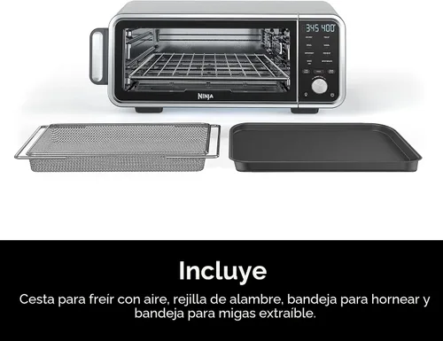 Miniatura 8 de Ninja SP201 Horno Digital de Aire y Freidora Pro de 8 en 1 de Encimera con Altura Extendida, Capacidad XL, Capacidad de Voltear Hacia Arriba