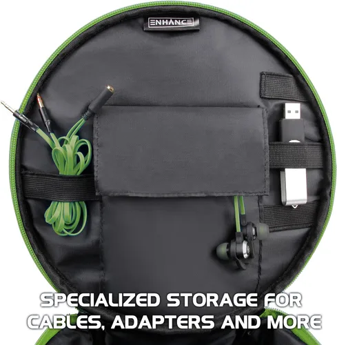 Miniatura 4 de ENHANCE Funda de auriculares portátil para auriculares con cable e inalámbricos, funda universal para auriculares compatible con Xbox, Beats, Bose