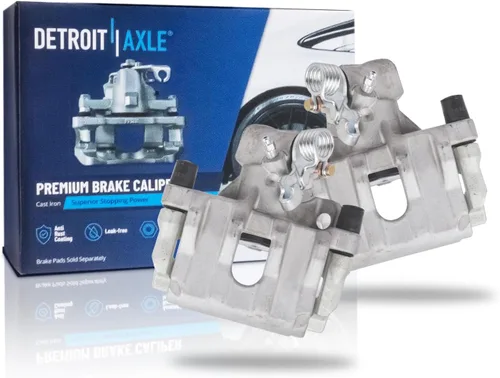 Miniatura 68 de Detroit Axle - Pinza de freno trasera izquierda para Chevrolet Equinox Captiva Sport GMC Terrain Saturn Vue Pontiac Torrent Pinza de freno lateral