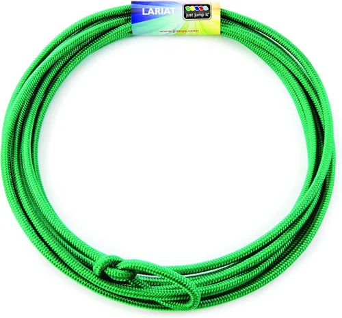 Miniatura 8 de Just Jump It Lil Lariat Junior Lasso Rope - Pre-Tied 20' Kids Cowboy Rope Rojo